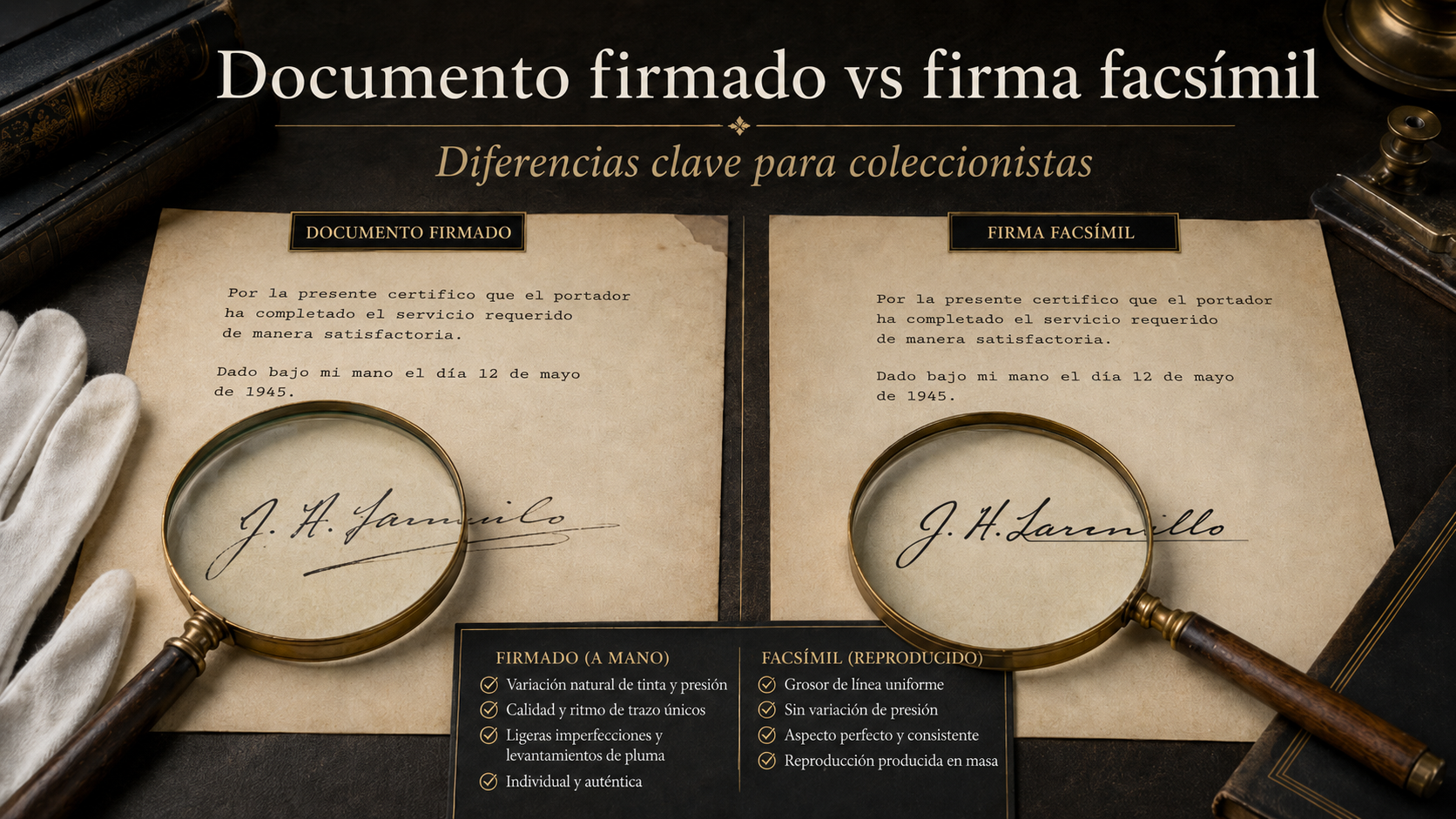 Cómo autenticar una firma Cómo autenticar una firma en un documento histórico con análisis de tinta y procedencia