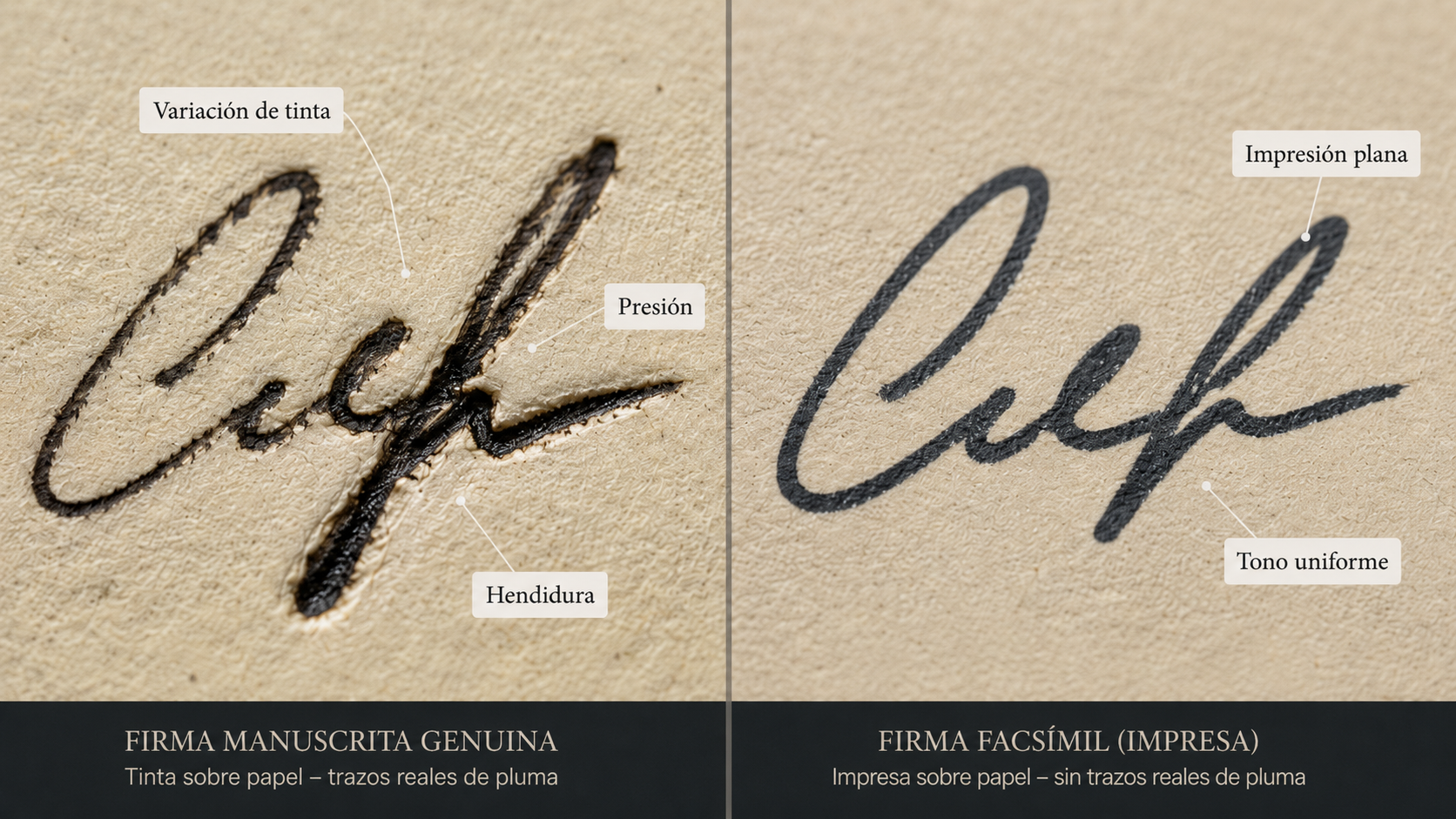 Cómo autenticar una firma