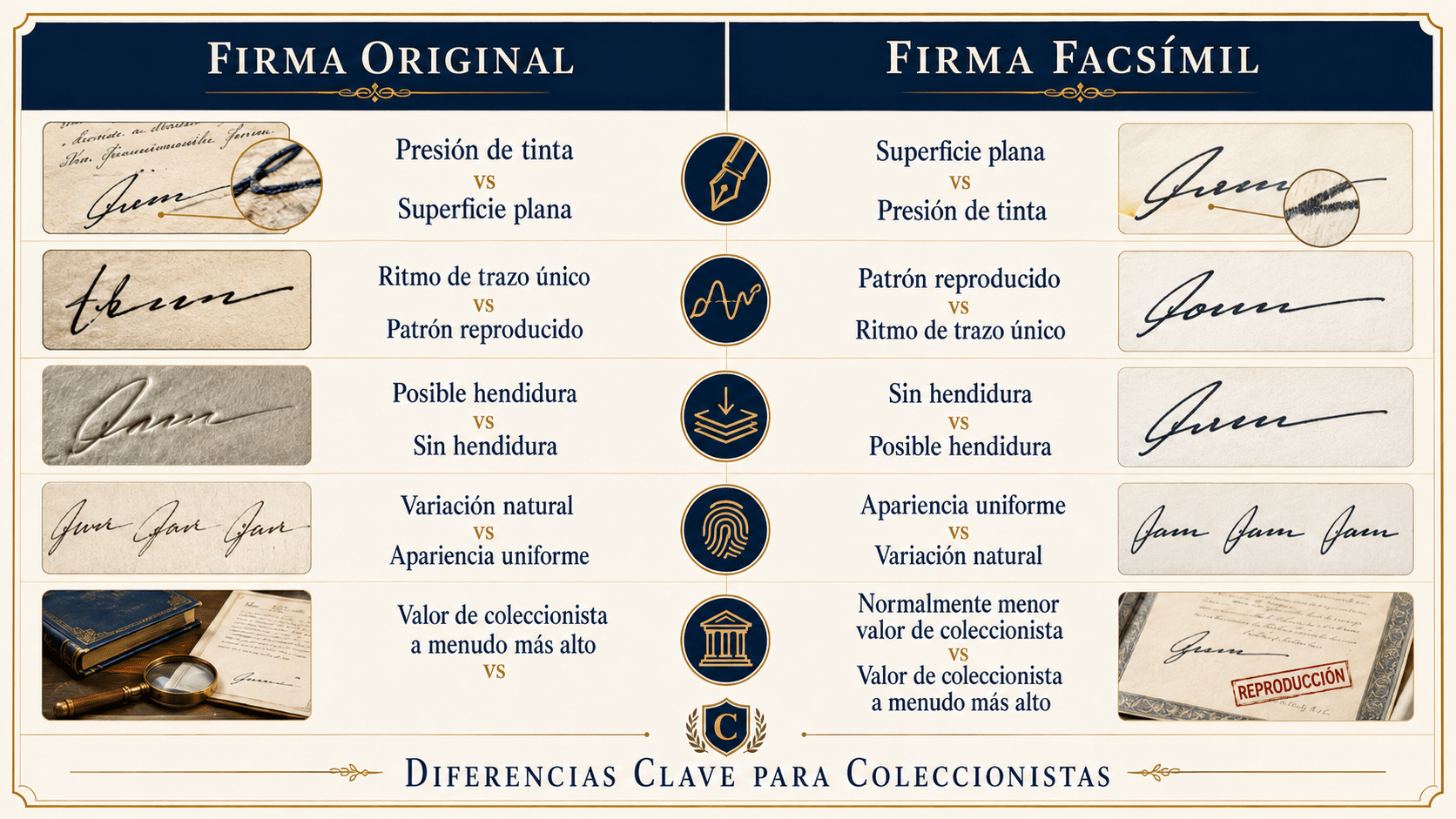 Cómo autenticar una firma Cómo autenticar una firma en un documento histórico con análisis de tinta y procedencia